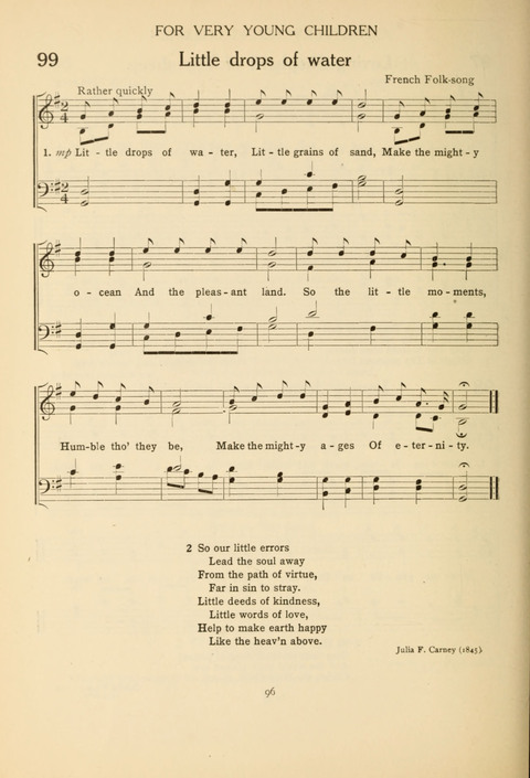 The Concord Hymnal: for Day School, Sunday School and Home page 96