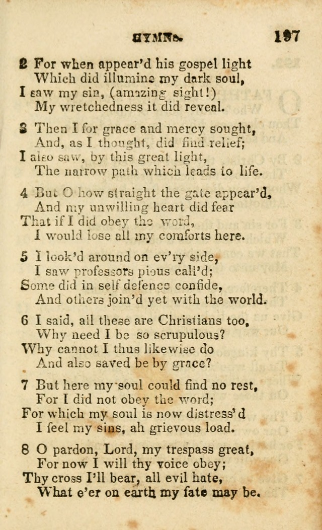 A Collection of Hymns, Designed for the Use of the Church of Christ page 198