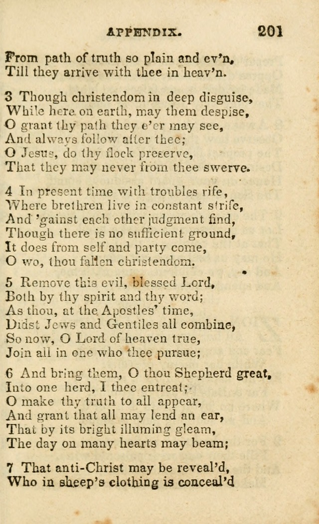 A Collection of Hymns, Designed for the Use of the Church of Christ page 202