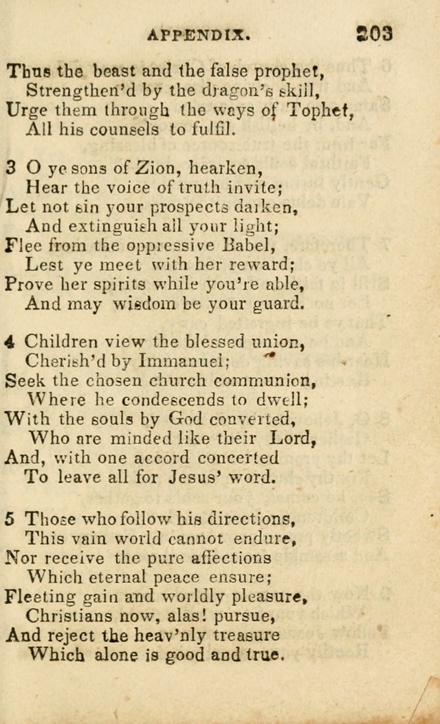 A Collection of Hymns, Designed for the Use of the Church of Christ page 204