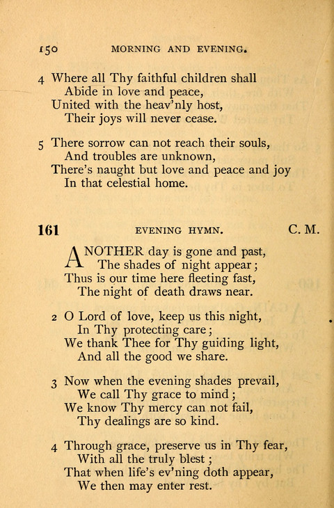 Collection of Hymns: designed for the use of the Cchurch of Christ by the Reformed Mennonite Church page 150