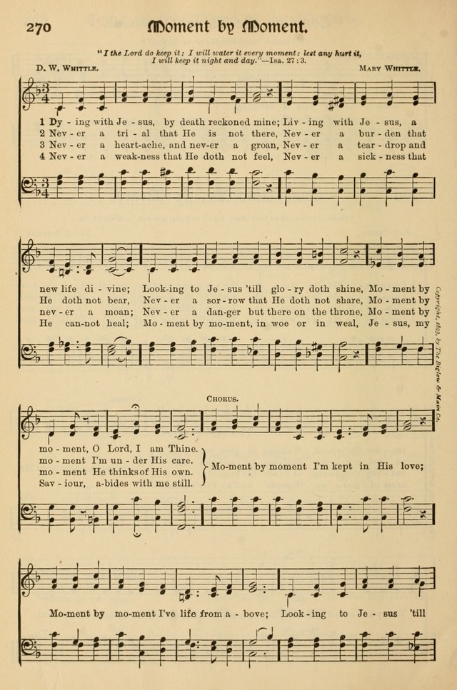 Church Hymns and Gospel Songs: for use in church services, prayer meetings, and other religious gatherings  page 106