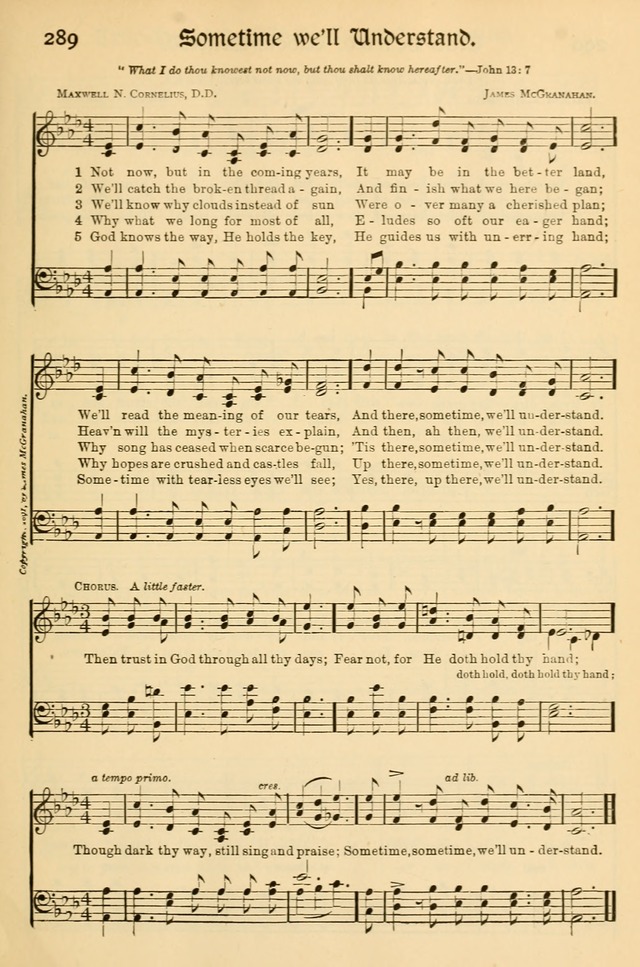 Church Hymns and Gospel Songs: for use in church services, prayer meetings, and other religious gatherings  page 125