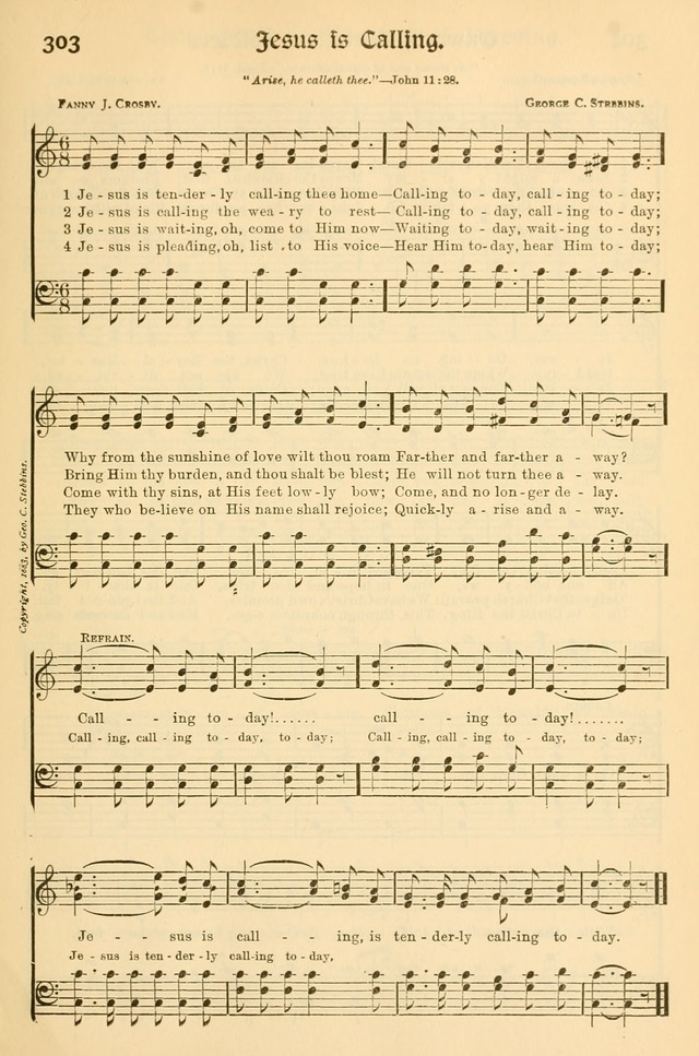 Church Hymns and Gospel Songs: for use in church services, prayer meetings, and other religious gatherings  page 139