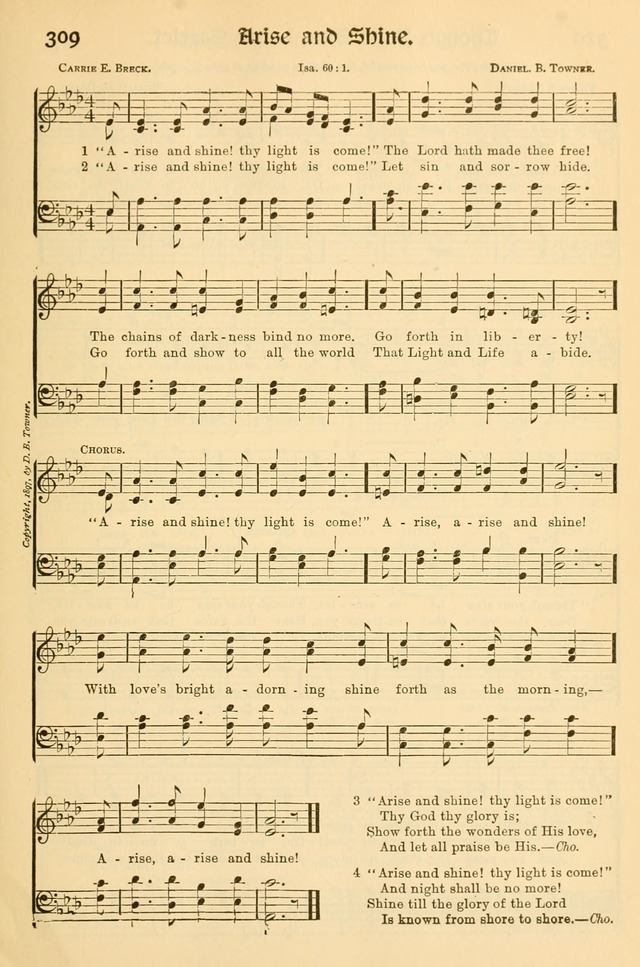 Church Hymns and Gospel Songs: for use in church services, prayer meetings, and other religious gatherings  page 145