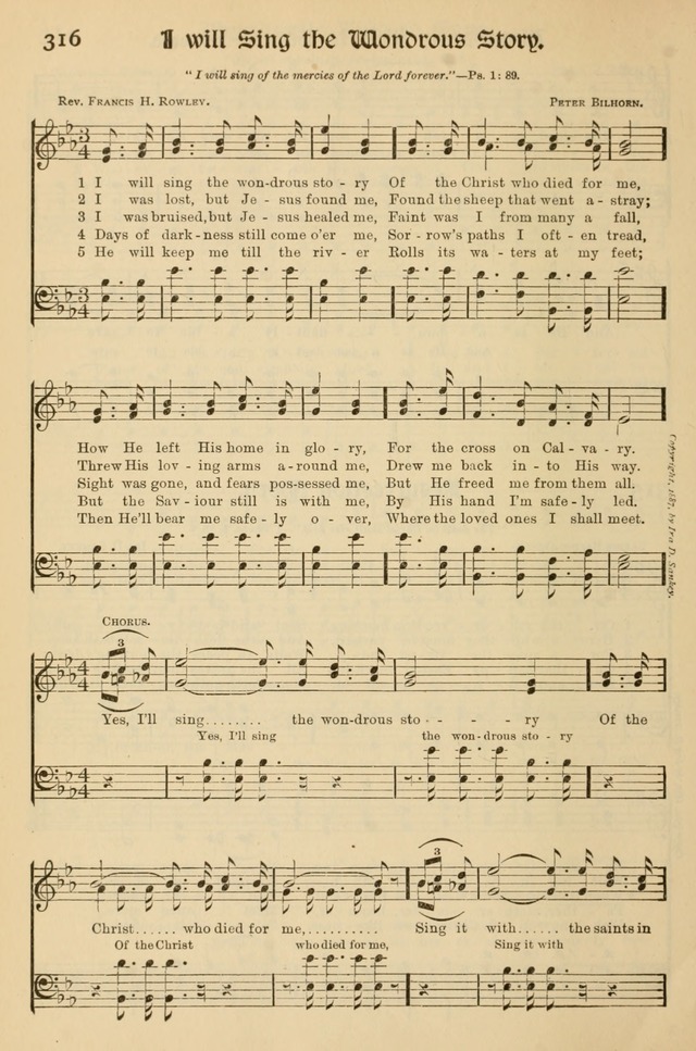 Church Hymns and Gospel Songs: for use in church services, prayer meetings, and other religious gatherings  page 152