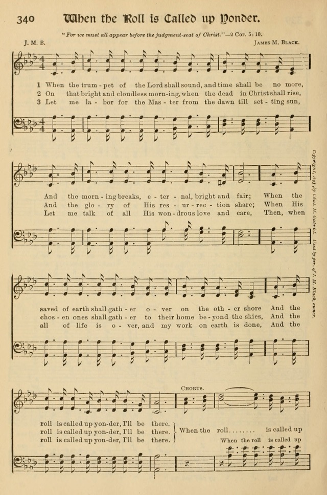 Church Hymns and Gospel Songs: for use in church services, prayer meetings, and other religious gatherings  page 176