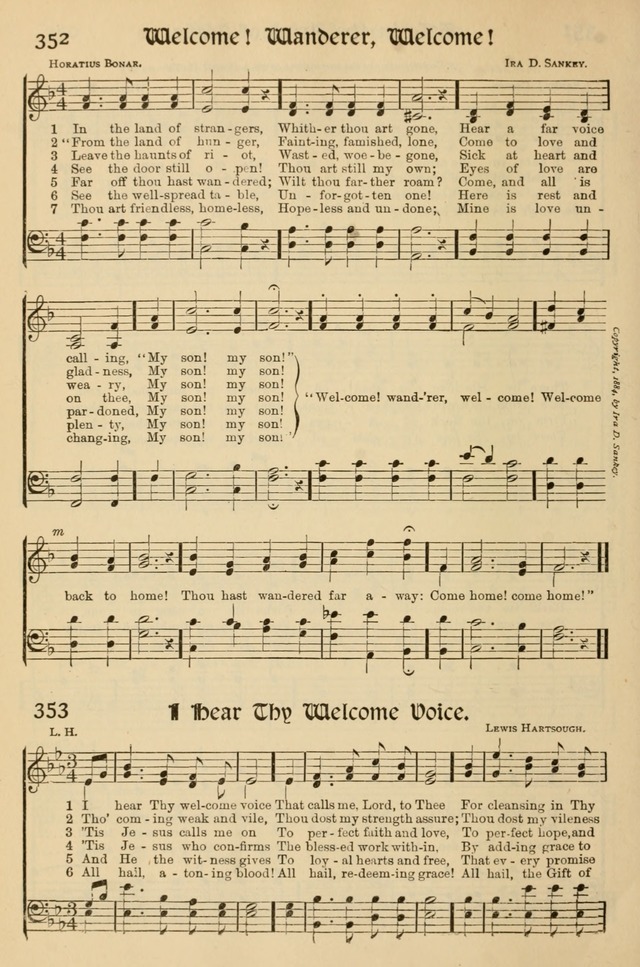 Church Hymns and Gospel Songs: for use in church services, prayer meetings, and other religious gatherings  page 188