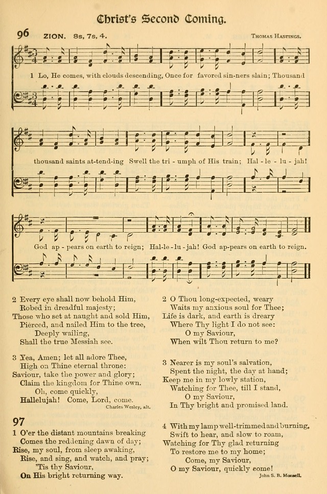 Church Hymns and Gospel Songs: for use in church services, prayer meetings, and other religious gatherings  page 37