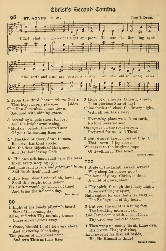 Church Hymns and Gospel Songs: for use in church services, prayer meetings, and other religious gatherings  page 38