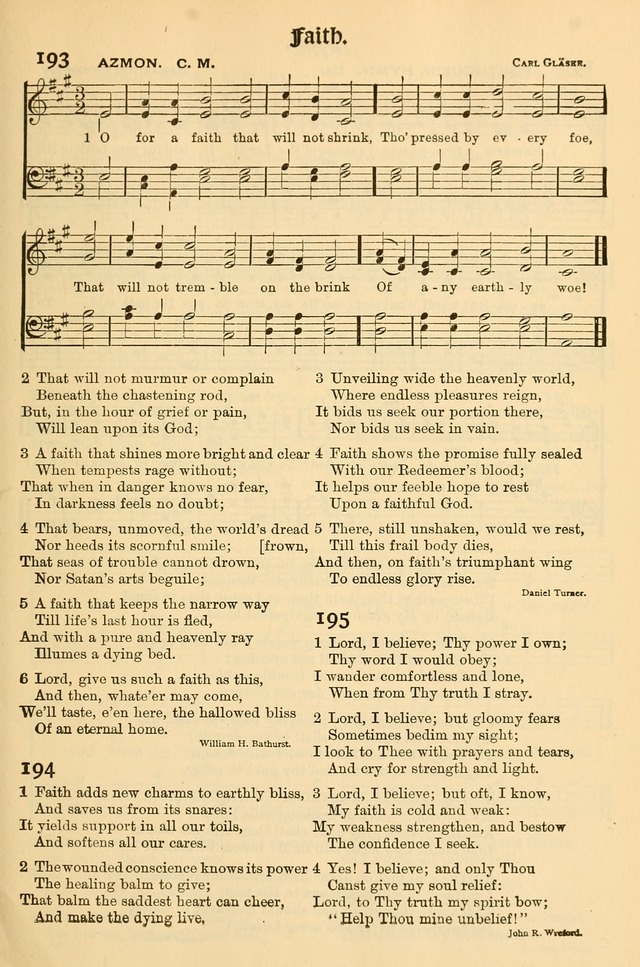 Church Hymns and Gospel Songs: for use in church services, prayer meetings, and other religious gatherings  page 71