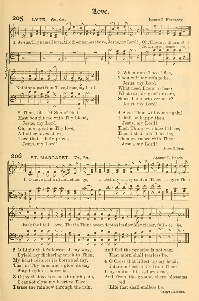 Church Hymns and Gospel Songs: for use in church services, prayer meetings, and other religious gatherings  page 77