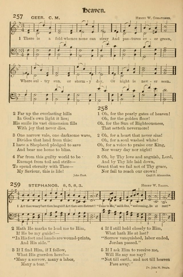 Church Hymns and Gospel Songs: for use in church services, prayer meetings, and other religious gatherings  page 98