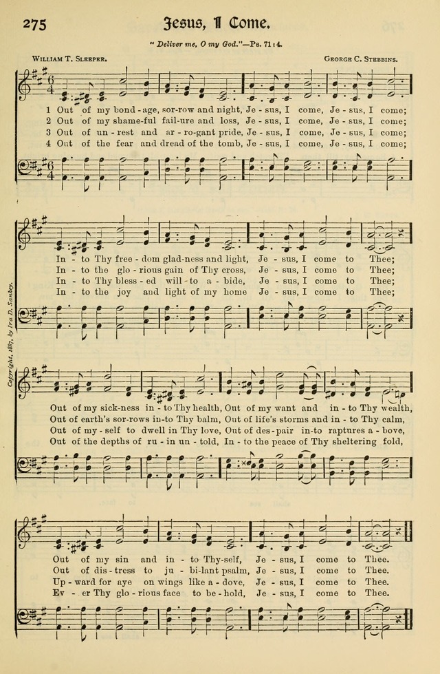 Church Hymns and Gospel Songs: for use in church services, prayer meetings, and other religious services page 111