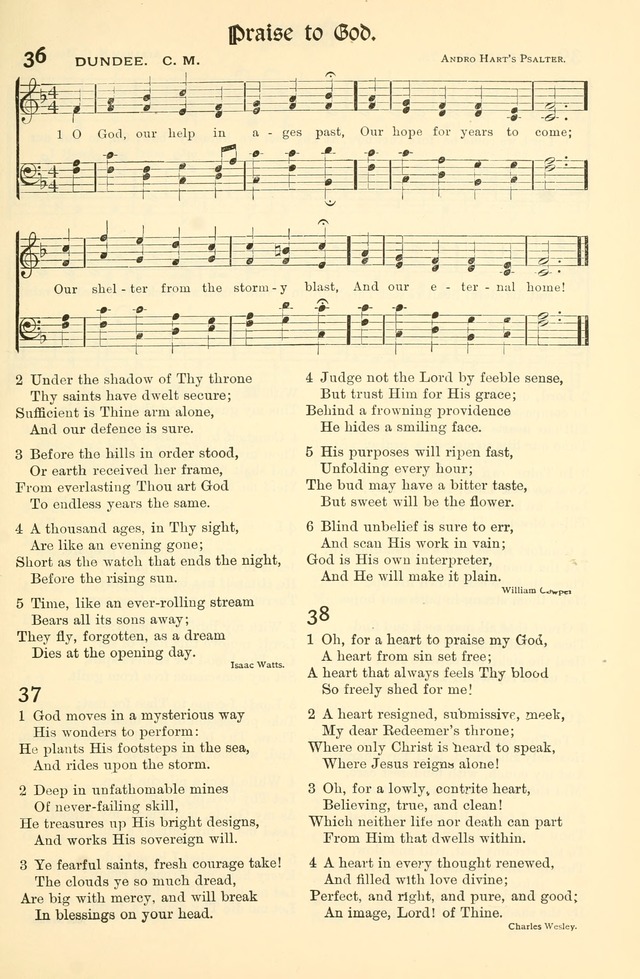 Church Hymns and Gospel Songs: for use in church services, prayer meetings, and other religious services page 15