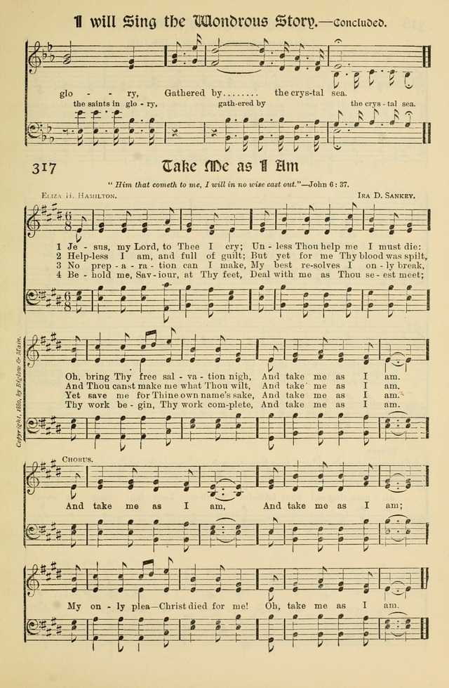 Church Hymns and Gospel Songs: for use in church services, prayer meetings, and other religious services page 153