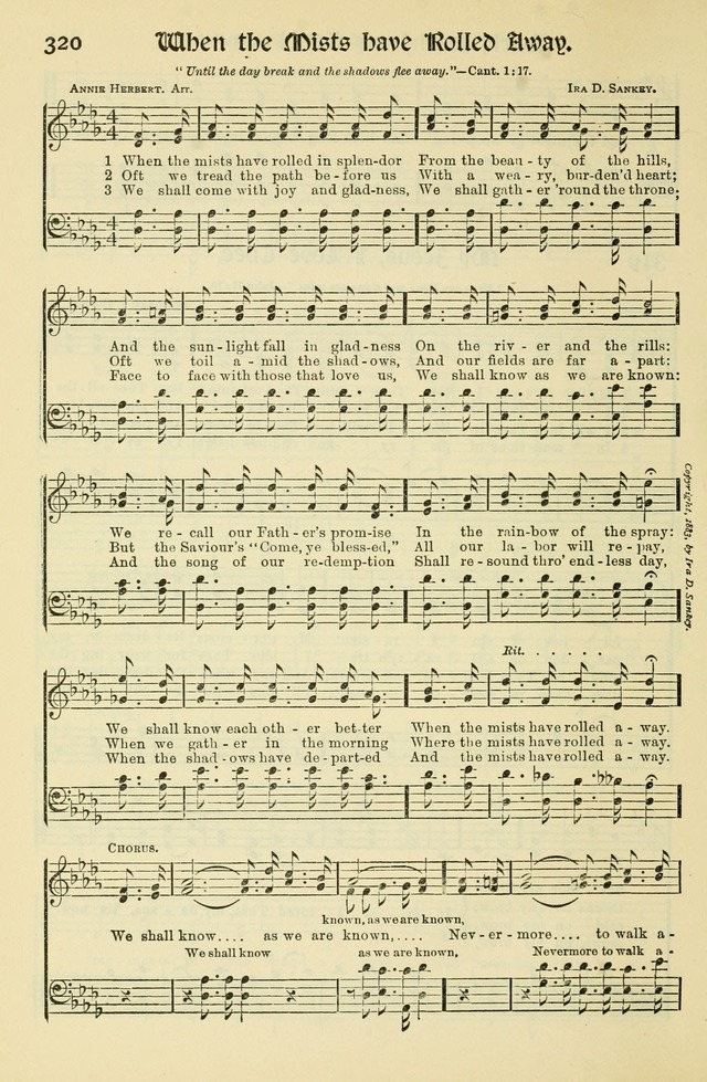 Church Hymns and Gospel Songs: for use in church services, prayer meetings, and other religious services page 156