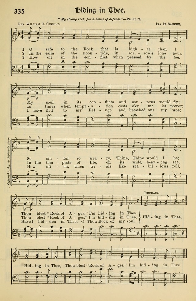 Church Hymns and Gospel Songs: for use in church services, prayer meetings, and other religious services page 171