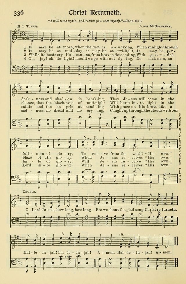 Church Hymns and Gospel Songs: for use in church services, prayer meetings, and other religious services page 172