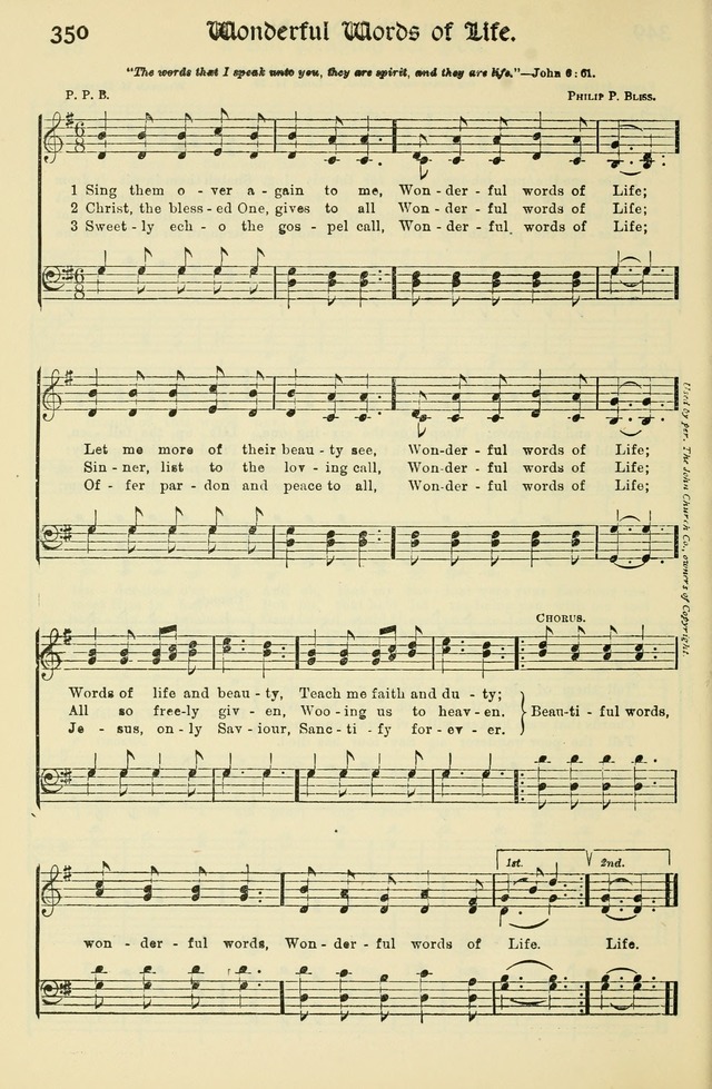 Church Hymns and Gospel Songs: for use in church services, prayer meetings, and other religious services page 186