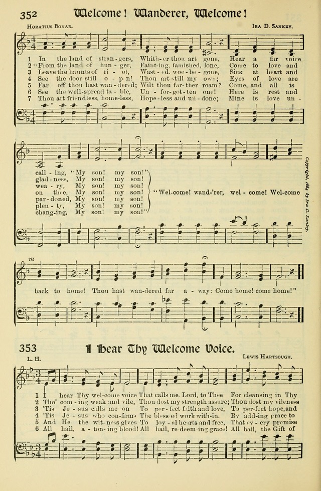 Church Hymns and Gospel Songs: for use in church services, prayer meetings, and other religious services page 188