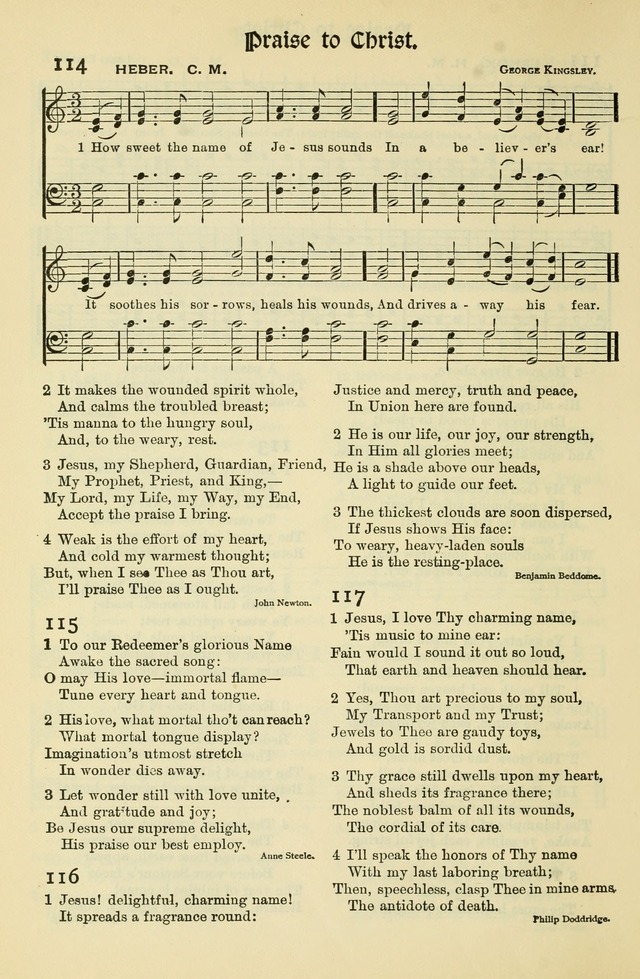 Church Hymns and Gospel Songs: for use in church services, prayer meetings, and other religious services page 44