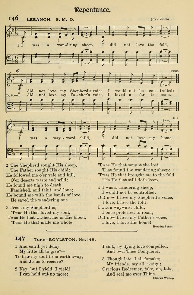 Church Hymns and Gospel Songs: for use in church services, prayer meetings, and other religious services page 55