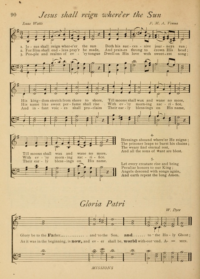 The Church and Home Hymnal: containing hymns and tunes for church service, for prayer meetings, for Sunday schools, for praise service, for home circles, for young people, children and special occasio page 103