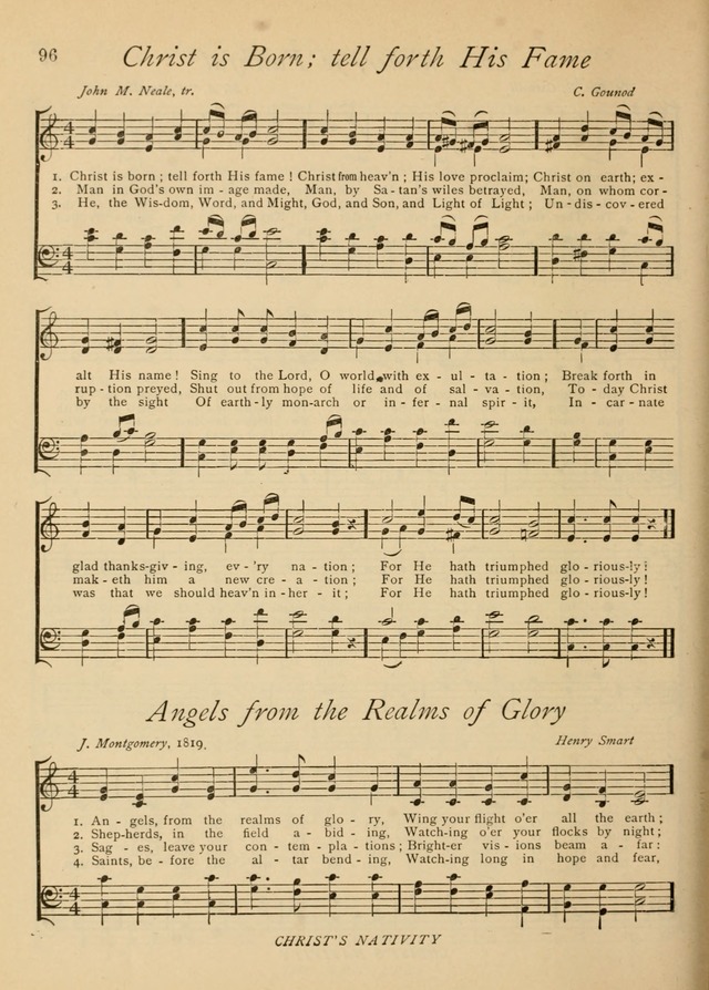 The Church and Home Hymnal: containing hymns and tunes for church service, for prayer meetings, for Sunday schools, for praise service, for home circles, for young people, children and special occasio page 109