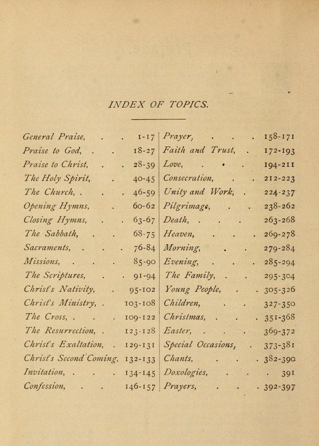 The Church and Home Hymnal: containing hymns and tunes for church service, for prayer meetings, for Sunday schools, for praise service, for home circles, for young people, children and special occasio page 11