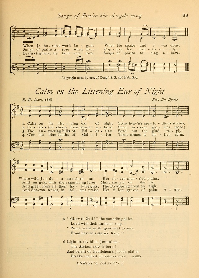 The Church and Home Hymnal: containing hymns and tunes for church service, for prayer meetings, for Sunday schools, for praise service, for home circles, for young people, children and special occasio page 112