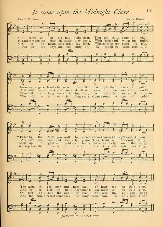 The Church and Home Hymnal: containing hymns and tunes for church service, for prayer meetings, for Sunday schools, for praise service, for home circles, for young people, children and special occasio page 114