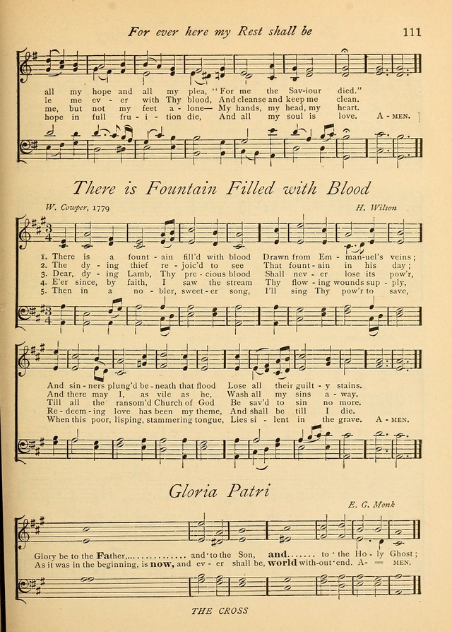 The Church and Home Hymnal: containing hymns and tunes for church service, for prayer meetings, for Sunday schools, for praise service, for home circles, for young people, children and special occasio page 124