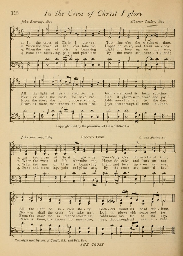 The Church and Home Hymnal: containing hymns and tunes for church service, for prayer meetings, for Sunday schools, for praise service, for home circles, for young people, children and special occasio page 125