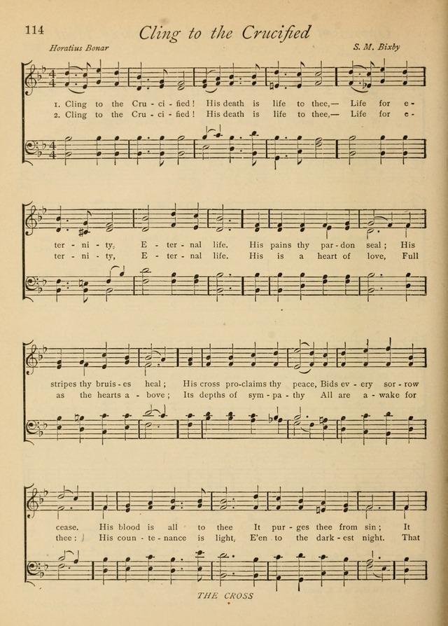 The Church and Home Hymnal: containing hymns and tunes for church service, for prayer meetings, for Sunday schools, for praise service, for home circles, for young people, children and special occasio page 127