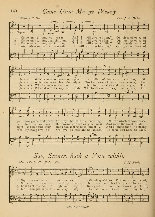 The Church and Home Hymnal: containing hymns and tunes for church service, for prayer meetings, for Sunday schools, for praise service, for home circles, for young people, children and special occasio page 153