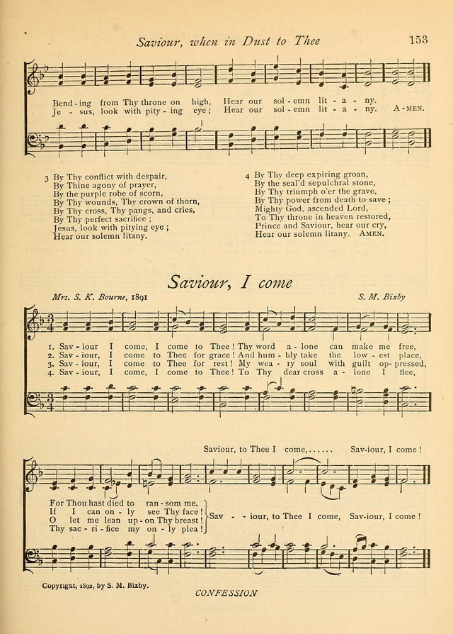 The Church and Home Hymnal: containing hymns and tunes for church service, for prayer meetings, for Sunday schools, for praise service, for home circles, for young people, children and special occasio page 166