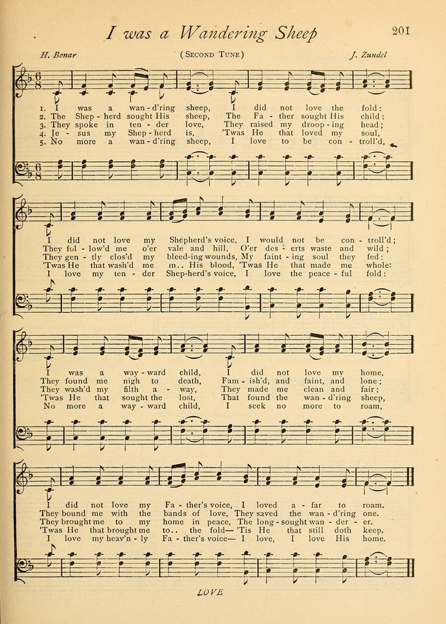 The Church and Home Hymnal: containing hymns and tunes for church service, for prayer meetings, for Sunday schools, for praise service, for home circles, for young people, children and special occasio page 214