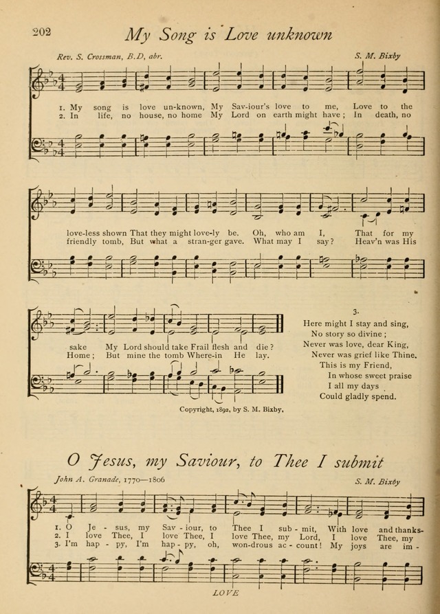 The Church and Home Hymnal: containing hymns and tunes for church service, for prayer meetings, for Sunday schools, for praise service, for home circles, for young people, children and special occasio page 215