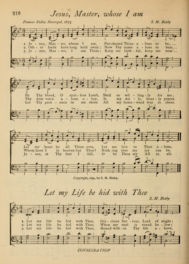 The Church and Home Hymnal: containing hymns and tunes for church service, for prayer meetings, for Sunday schools, for praise service, for home circles, for young people, children and special occasio page 229