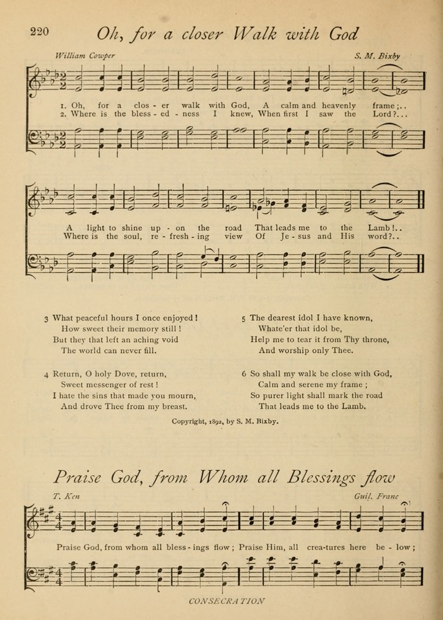 The Church and Home Hymnal: containing hymns and tunes for church service, for prayer meetings, for Sunday schools, for praise service, for home circles, for young people, children and special occasio page 233