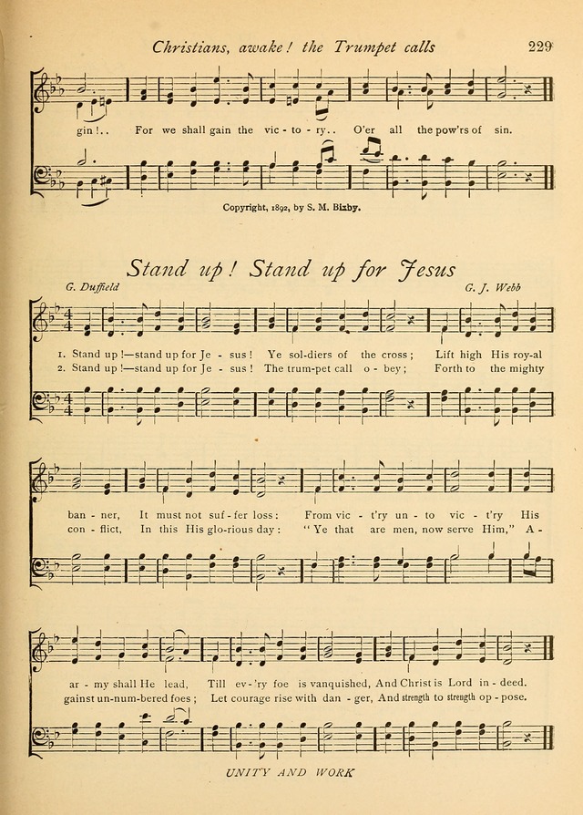 The Church and Home Hymnal: containing hymns and tunes for church service, for prayer meetings, for Sunday schools, for praise service, for home circles, for young people, children and special occasio page 242