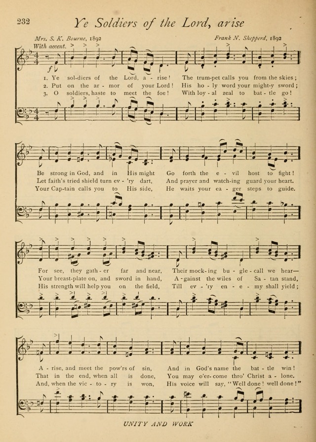 The Church and Home Hymnal: containing hymns and tunes for church service, for prayer meetings, for Sunday schools, for praise service, for home circles, for young people, children and special occasio page 245