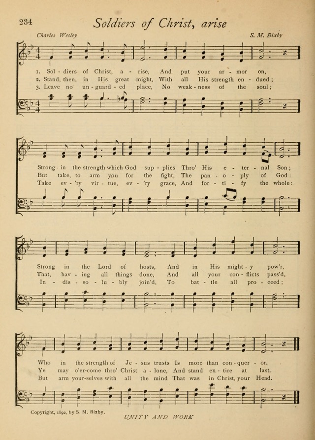 The Church and Home Hymnal: containing hymns and tunes for church service, for prayer meetings, for Sunday schools, for praise service, for home circles, for young people, children and special occasio page 247