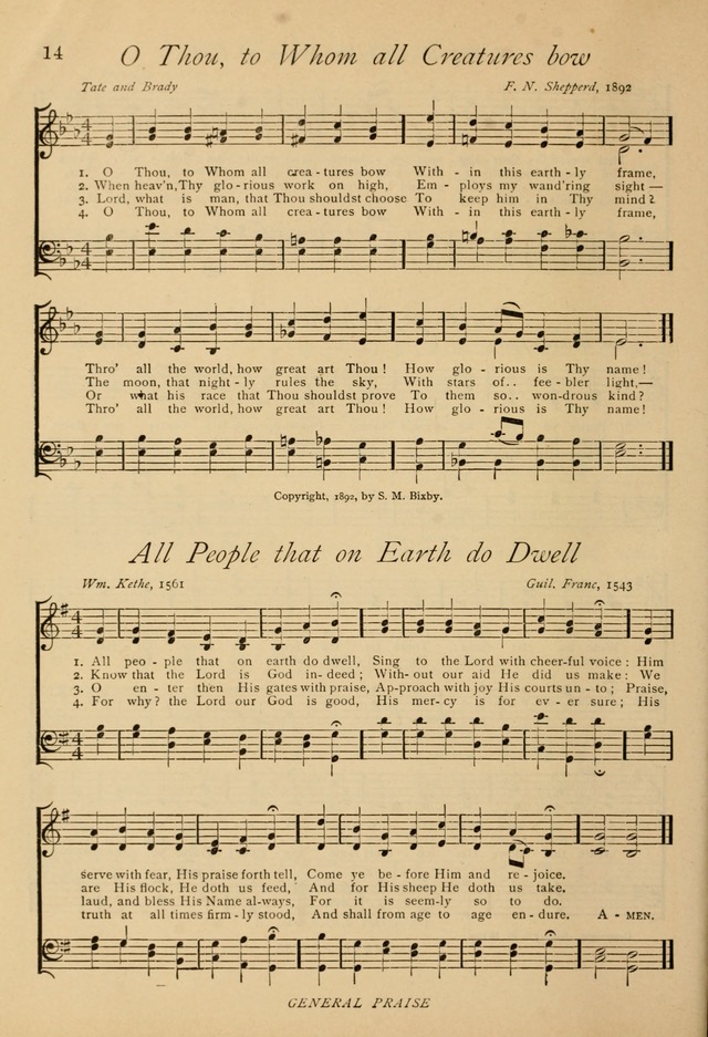 The Church and Home Hymnal: containing hymns and tunes for church service, for prayer meetings, for Sunday schools, for praise service, for home circles, for young people, children and special occasio page 25