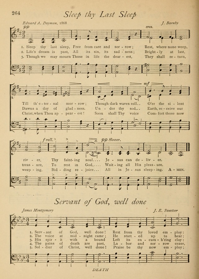 The Church and Home Hymnal: containing hymns and tunes for church service, for prayer meetings, for Sunday schools, for praise service, for home circles, for young people, children and special occasio page 277