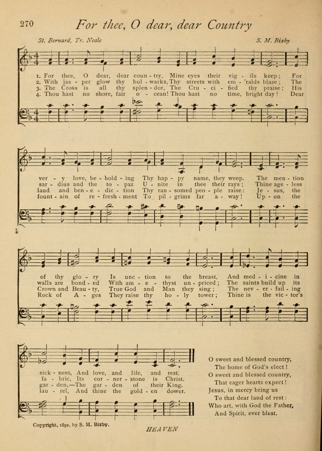 The Church and Home Hymnal: containing hymns and tunes for church service, for prayer meetings, for Sunday schools, for praise service, for home circles, for young people, children and special occasio page 283