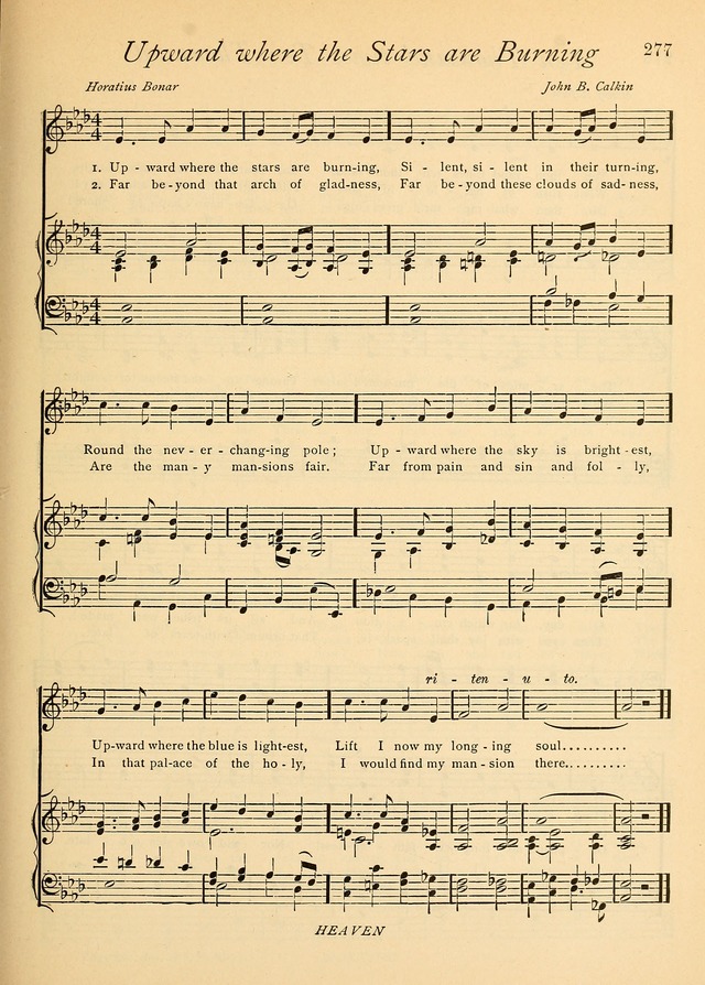 The Church and Home Hymnal: containing hymns and tunes for church service, for prayer meetings, for Sunday schools, for praise service, for home circles, for young people, children and special occasio page 290