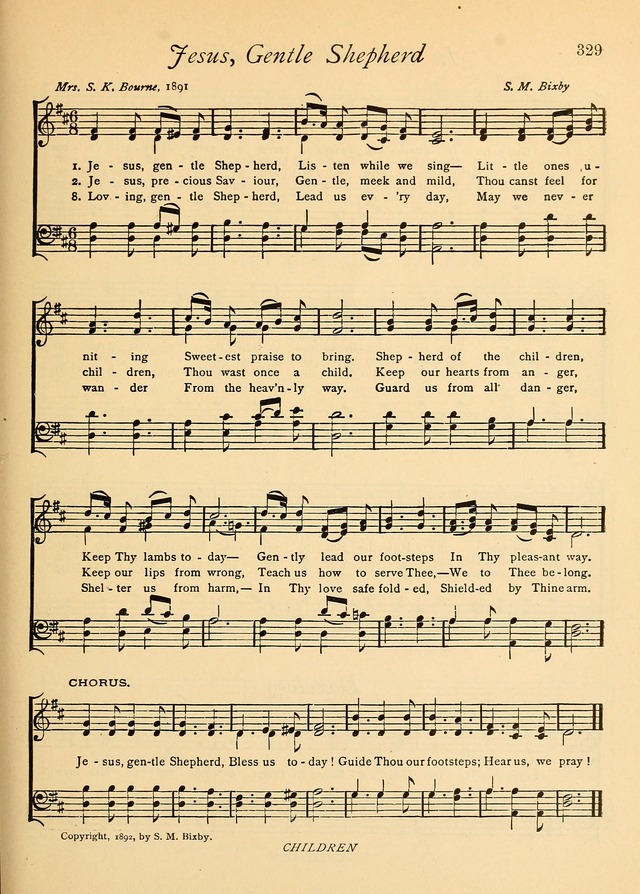 The Church and Home Hymnal: containing hymns and tunes for church service, for prayer meetings, for Sunday schools, for praise service, for home circles, for young people, children and special occasio page 342