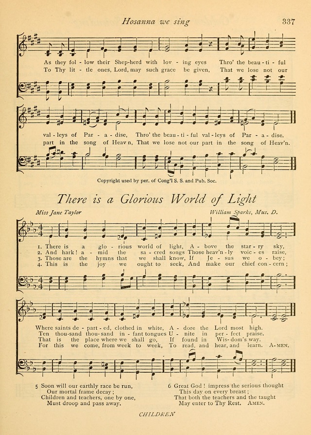 The Church and Home Hymnal: containing hymns and tunes for church service, for prayer meetings, for Sunday schools, for praise service, for home circles, for young people, children and special occasio page 350